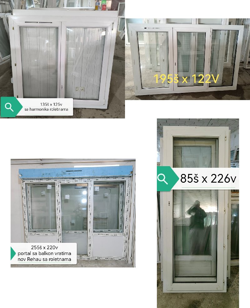 Polovna PVC stolarija Slika 