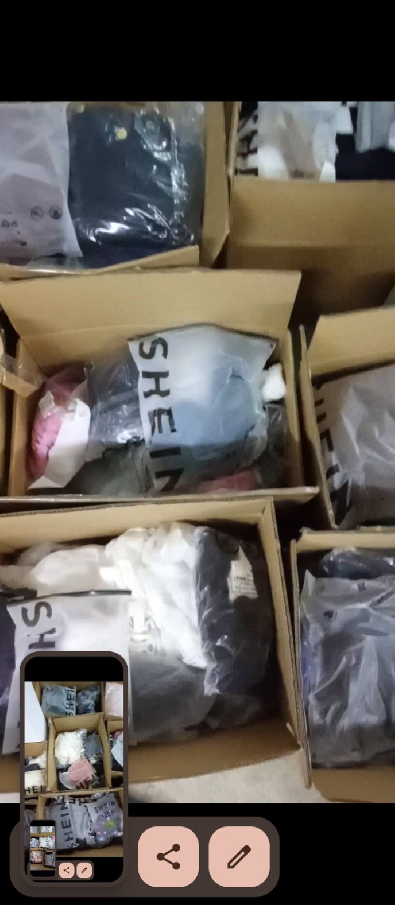 Prodaja gardarobe na kilogram shein Slika 