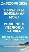 Za sezonu 2026 u hrvatskim hotelima na moru ponuda Posao u inostranstvu